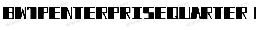 BW7pEnterpriseQuarter Medium字体转换